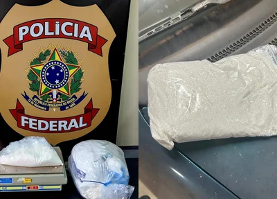 Tetracaína apreendida pela PF