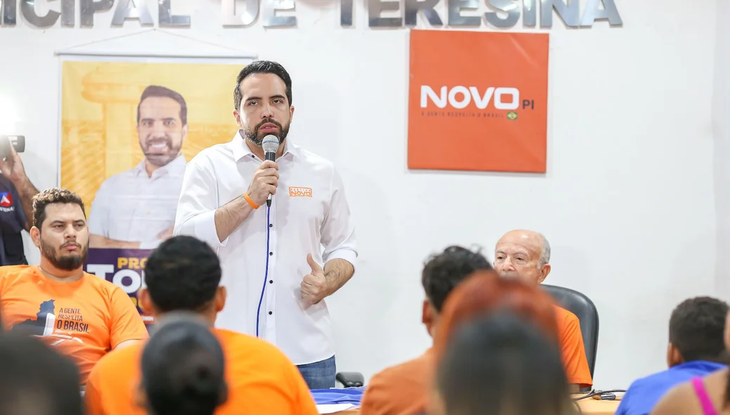 Tonny Kerley, candidato a prefeito de Teresina pelo Partido Novo