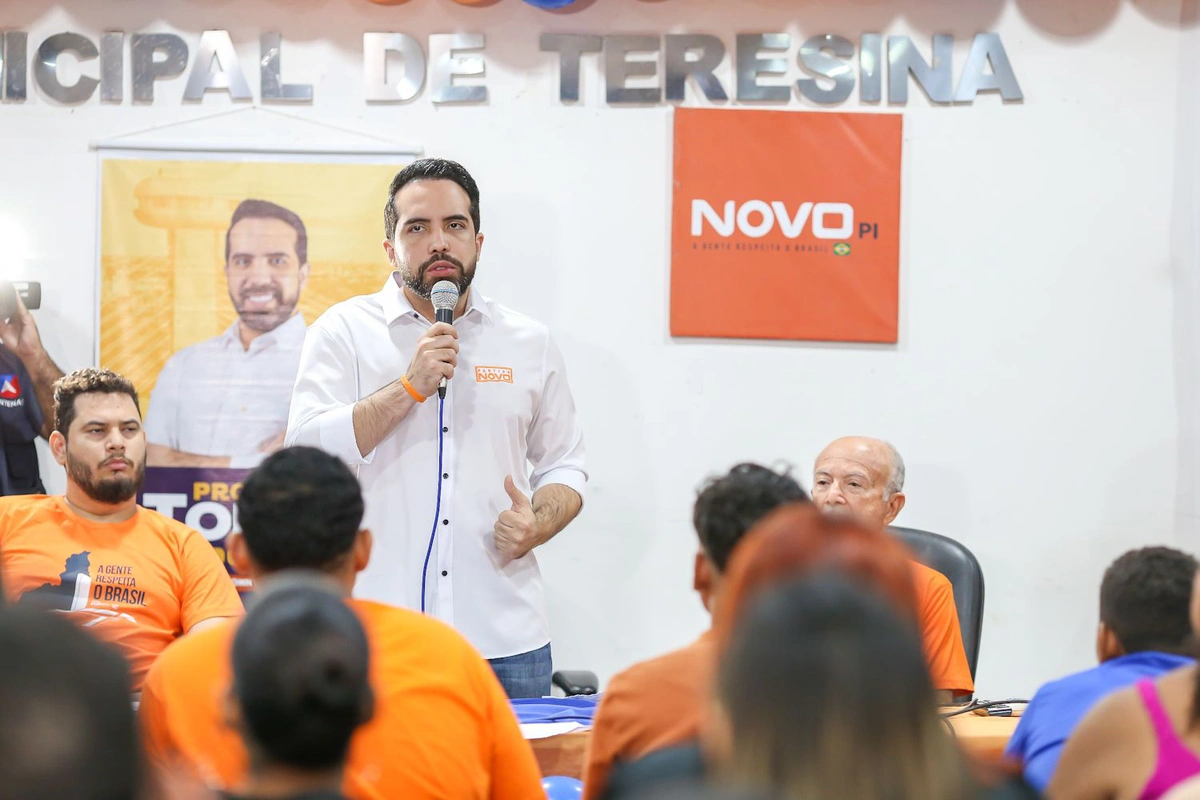 Tonny Kerley, candidato a prefeito de Teresina pelo Partido Novo