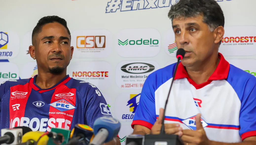 Wallace Lemos falou durante apresentação de Jorge Henrique