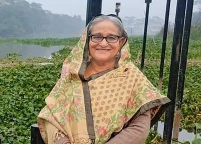 A primeira-ministra Bangladesh Sheikh Hasina