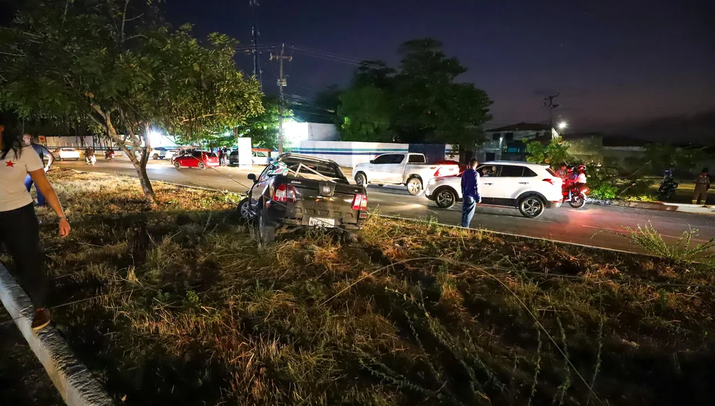 Acidente na BR 316 na zona sul de Teresina