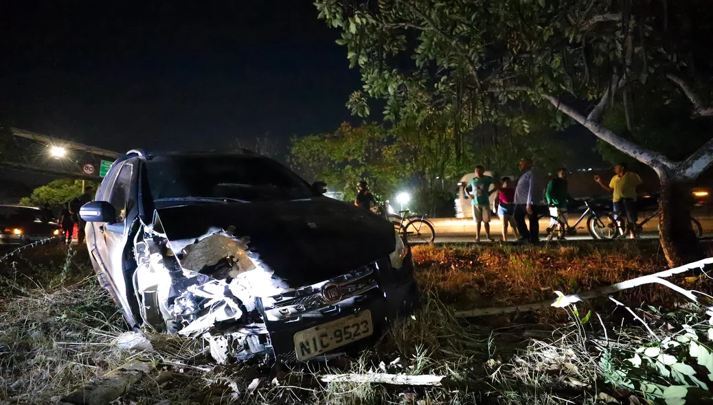 Acidente na BR 316 na zona sul de Teresina