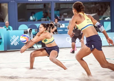 Ana Patrícia e Duda vencem semifinais nas Olimpíadas de Paris