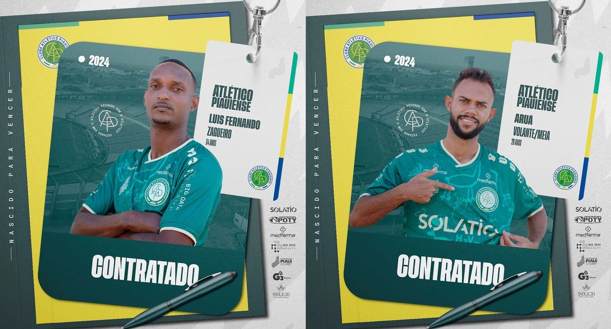 Atlético Piauiense fecha com 2 atletas que estavam na Série D 2024