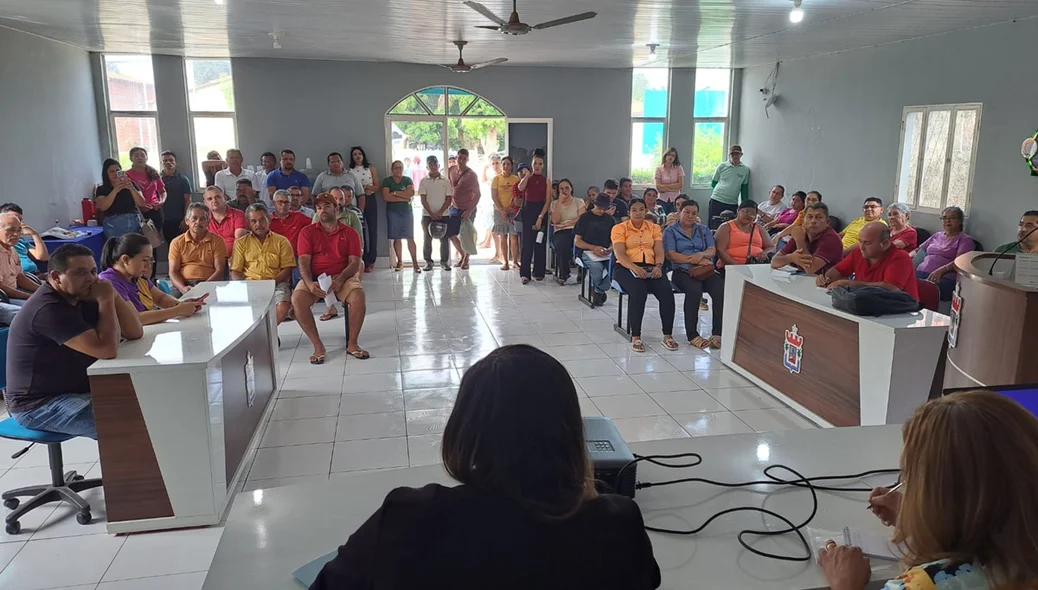 Audiência pública sobre o programa Regularizar do TJ