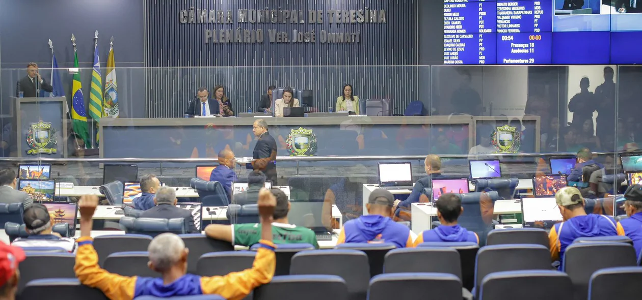 Câmara de Teresina mantém veto ao PL das Carroças