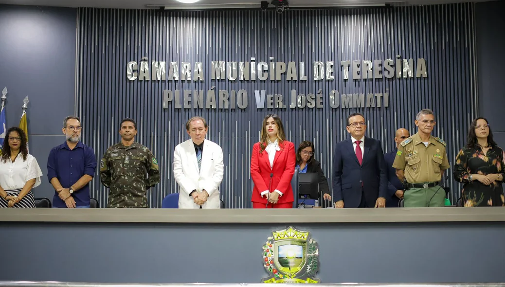 Câmara Municipal realizou cerimônia de comemoração ao aniversário de Teresina