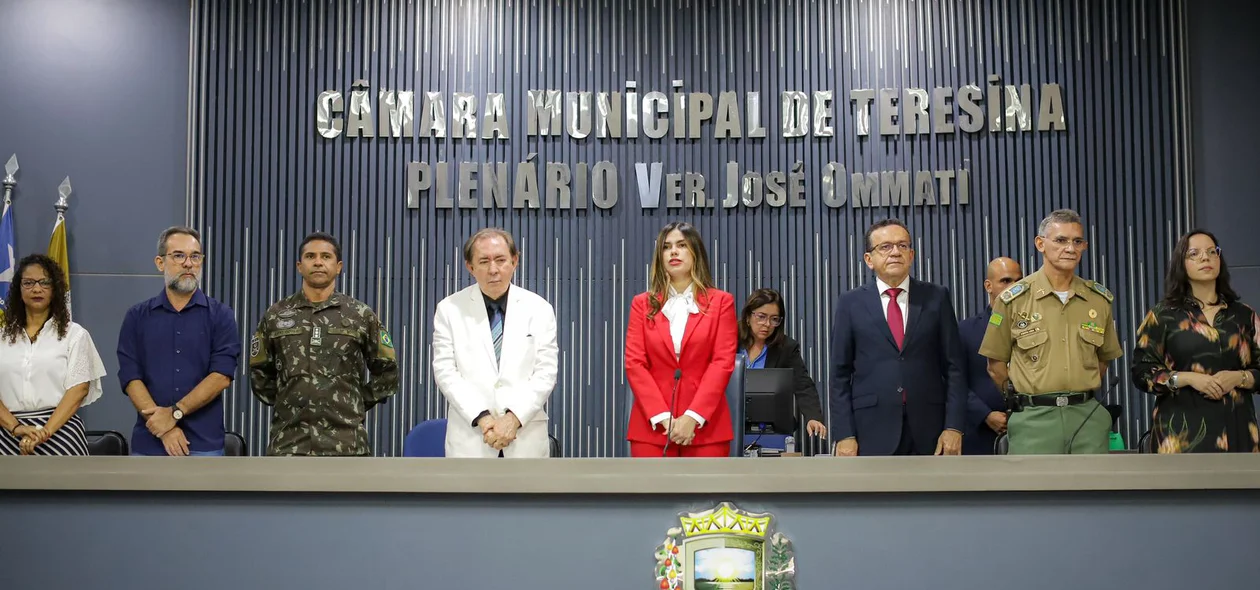 Câmara Municipal realizou cerimônia de comemoração ao aniversário de Teresina