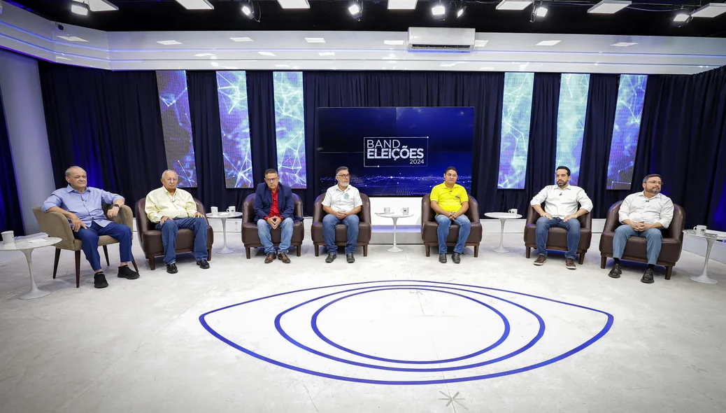 Candidatos a prefeito de Teresina em debate na Band Piauí