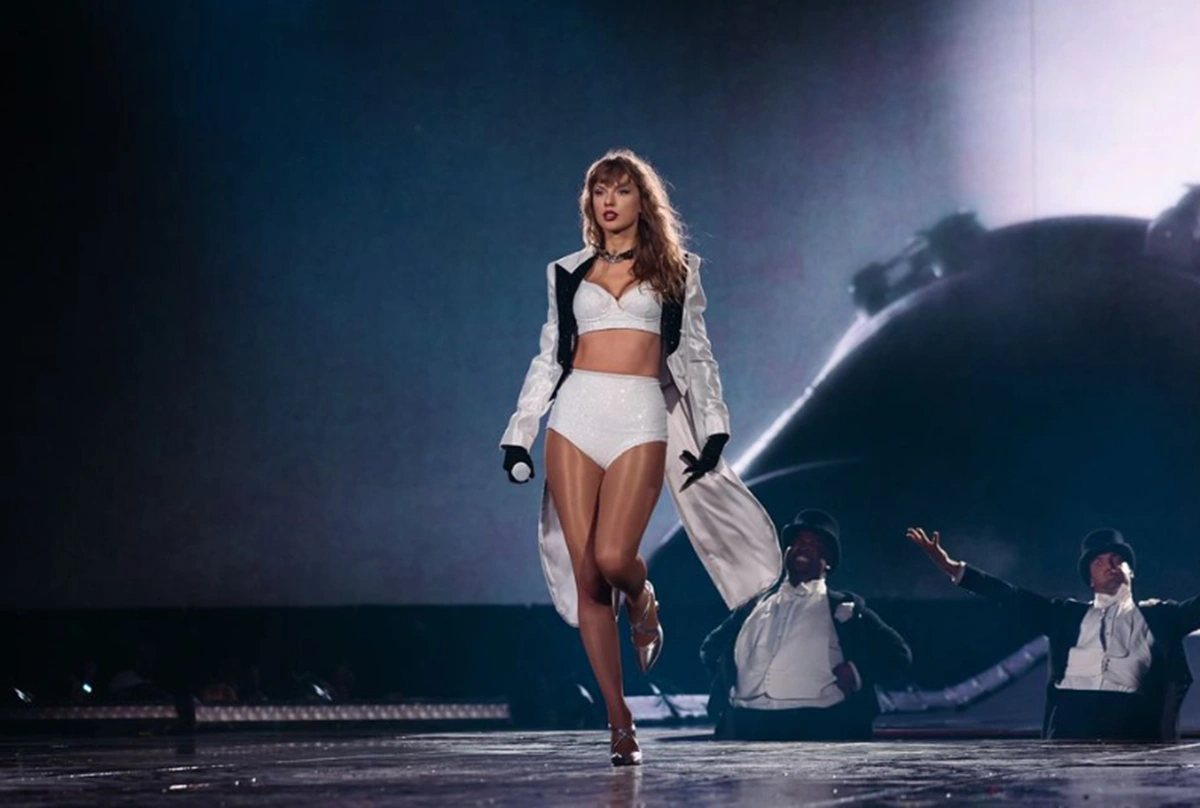 Cantora Taylor Swift em show da The Eras Tour