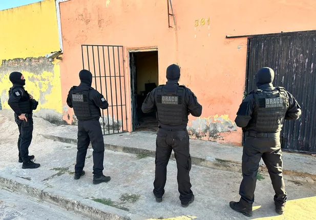 Casa onde ocorreu o homicídio