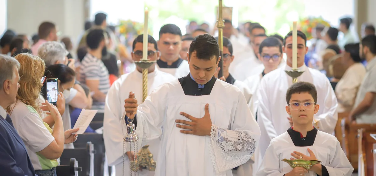 Celebração aconteceu na Igreja Nossa Senhora do Amparo