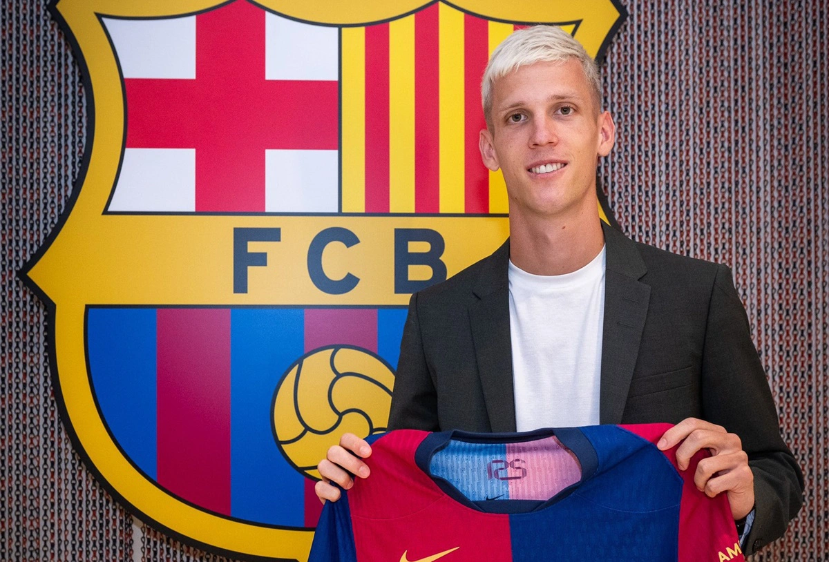 Dani Olmo foi contratado pelo Barcelona