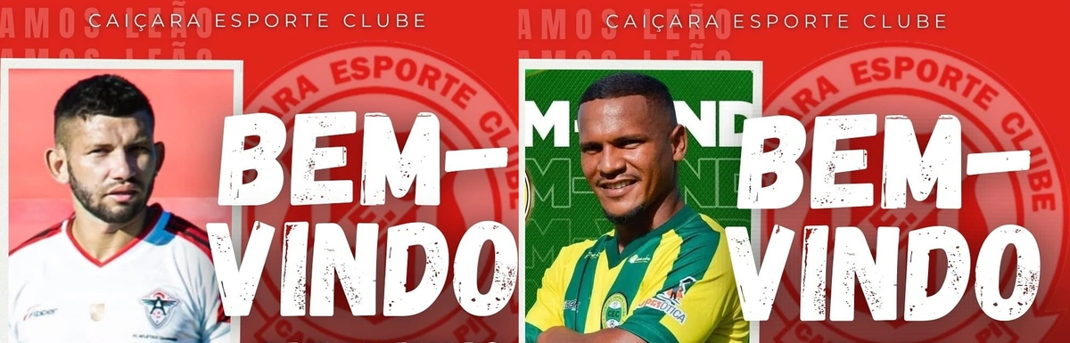 Dieguinho e Debu, reforços do Caiçara para 2024