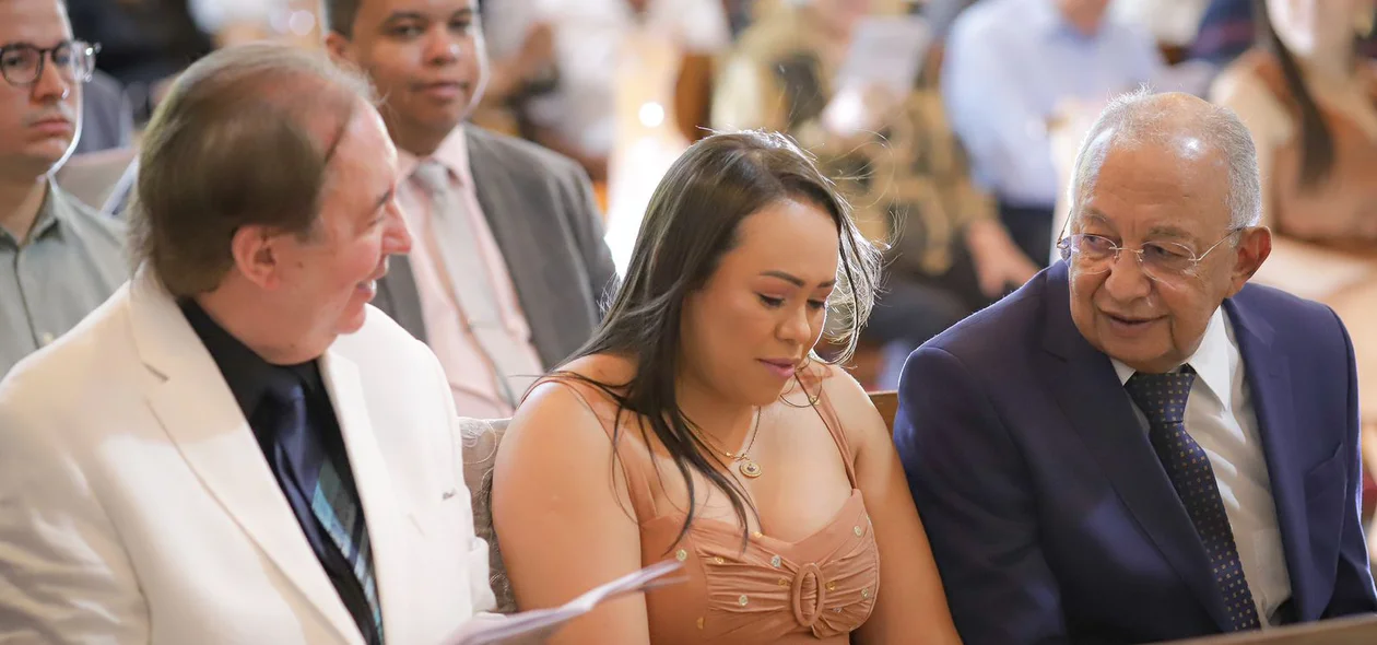 Dr. Pessoa, Samara Conceição e João Henrique Sousa
