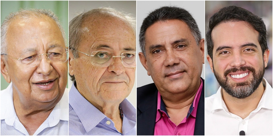 Dr. Pessoa, Sílvio Mendes, Telsírio Alencar e Tonny Kerley