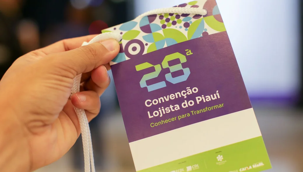 Evento de abertura da Convenção Lojista do Piauí