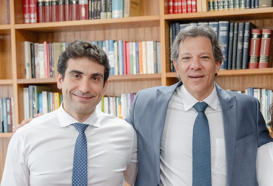 Fernando Haddad e Gabriel Galípolo