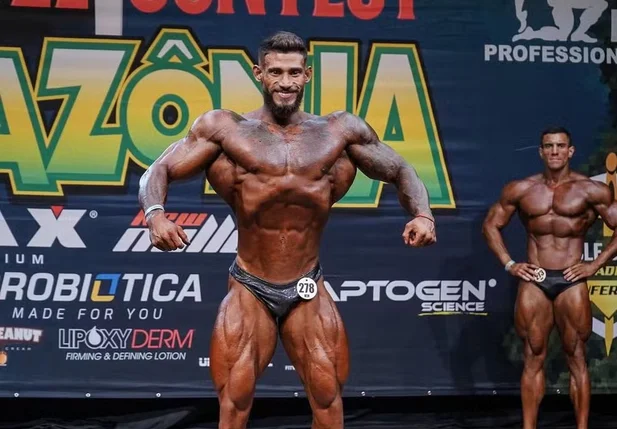 Fisioculturista do Amazonas Antônio Souza, de 26 anos