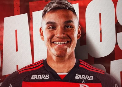 Flamengo anunciou a contratação de Carlos Alcaraz
