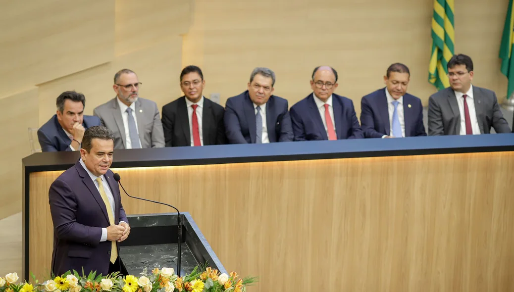 Henrique Pires falou durante solenidade de Luis Felipe Salomão em Teresina