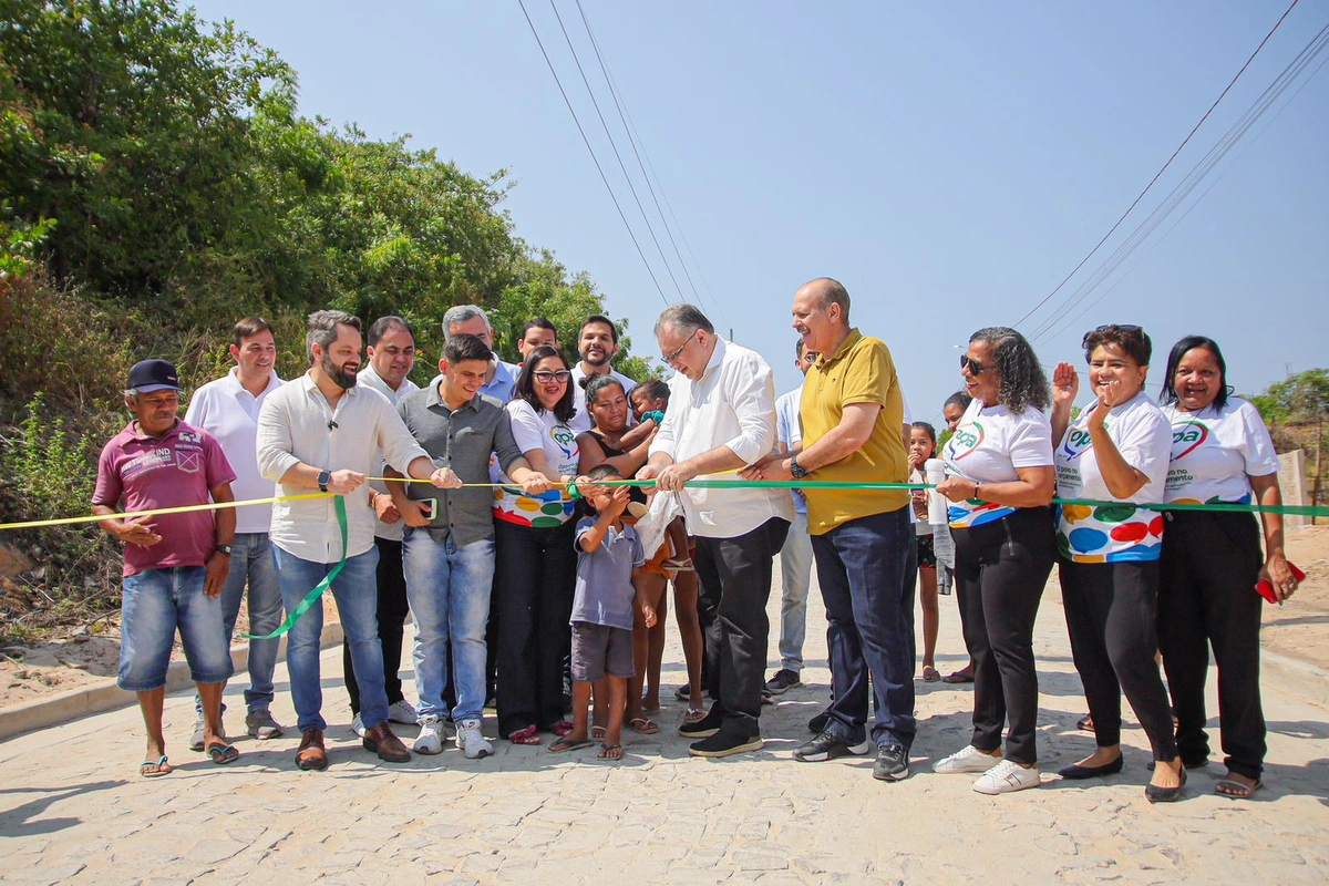 Inauguração de obras do OPA em Parnaíba