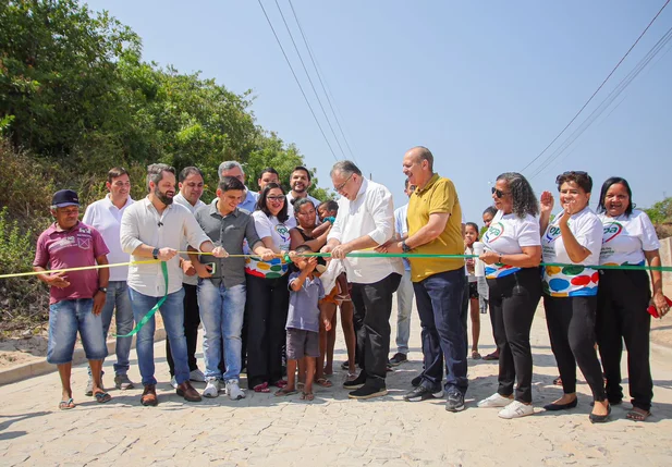 Inauguração de obras do OPA em Parnaíba
