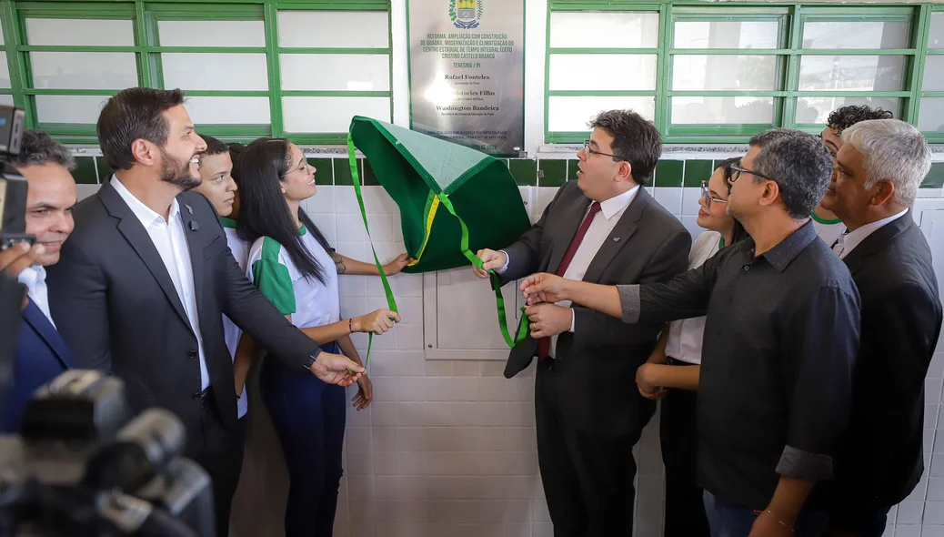 Inauguração do Centro Estadual de Tempo Integral Cristino Castelo Branco