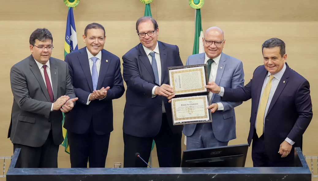 Luis Felipe Salomão recebe título de cidadania piauiense