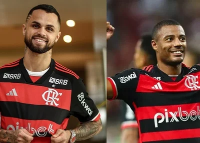 Michael e De La Cruz se lesionaram durante jogo contra o Bahia