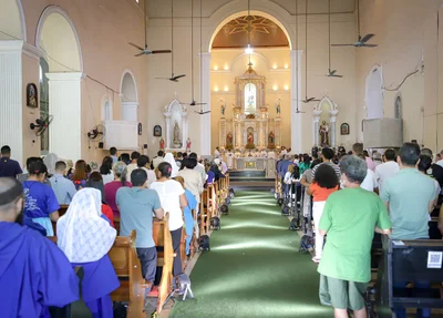 Missa solene foi presidida pelo arcebispo de Teresina, Dom Juarez Marques