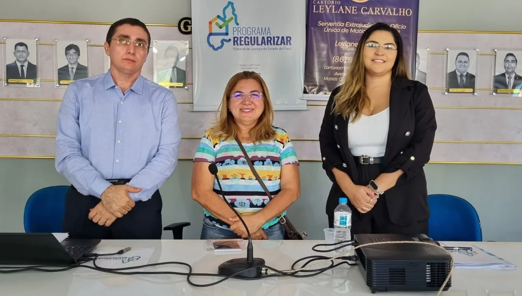 Momento da audiência