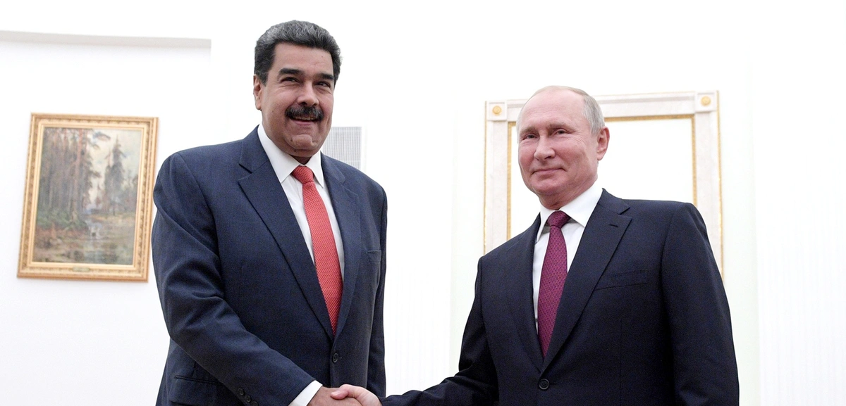 Nicolás Maduro e Vladimir Putin