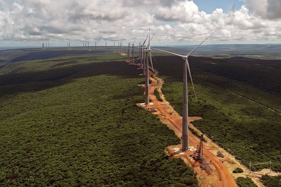 Parque Lagoa dos Ventos, maior complexo eólico do Brasil