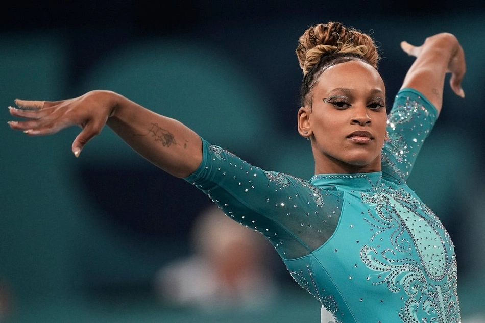 Rebeca Andrade é ouro no solo em Paris