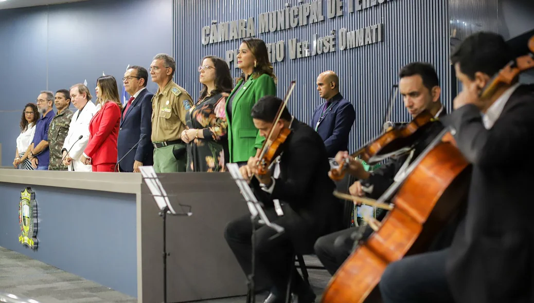 Sessão solene em homenagem a Teresina