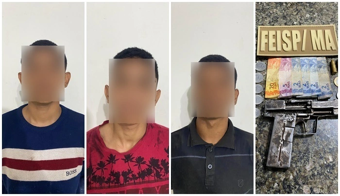 Trio suspeito de agredir idoso em Timon