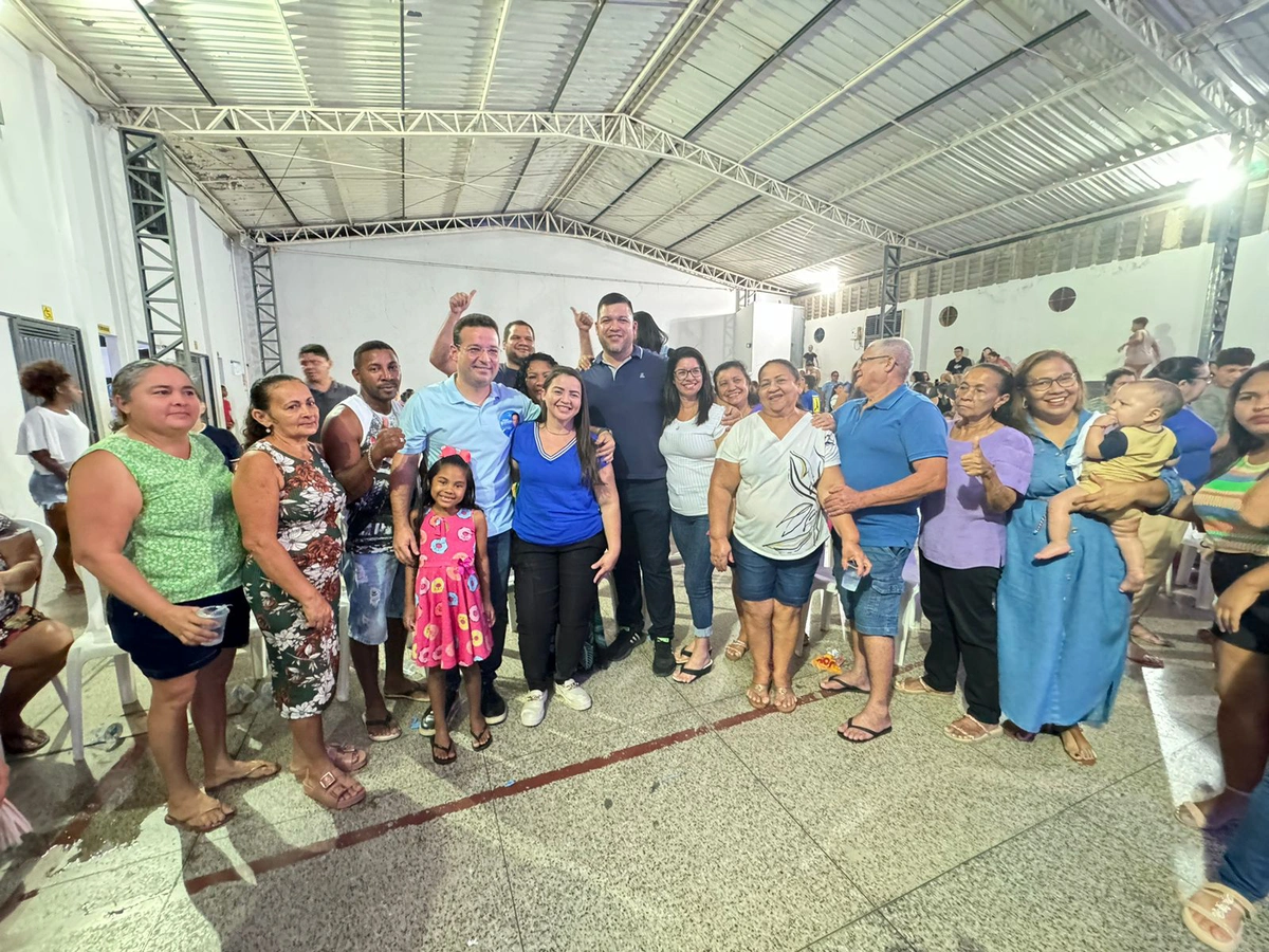 Vereador Alan Brandão participa de encontro na zona norte de Teresina