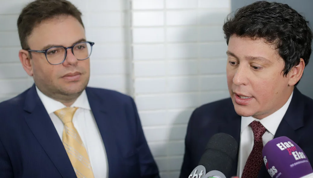 Victor Linhares e Aluísio Sampaio