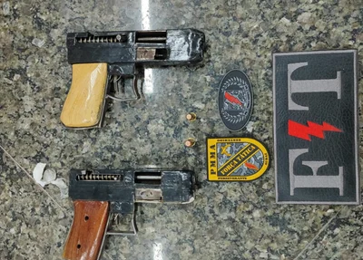 Armas apreendidas