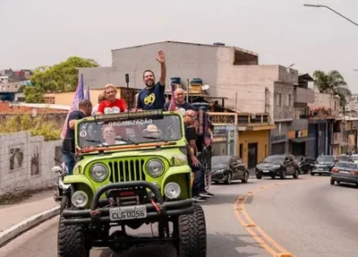 Carreata de Guilherme Boulos em SP tem baixa adesão