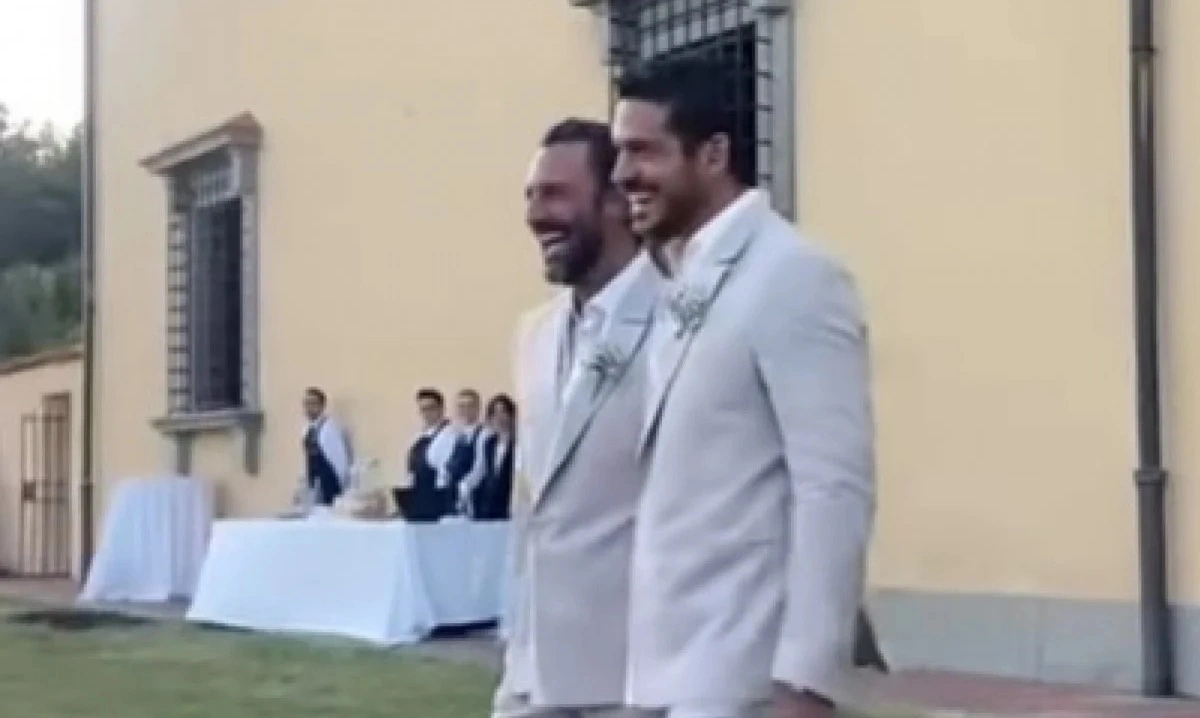Marco Pigossi se casou com cineasta italiano
