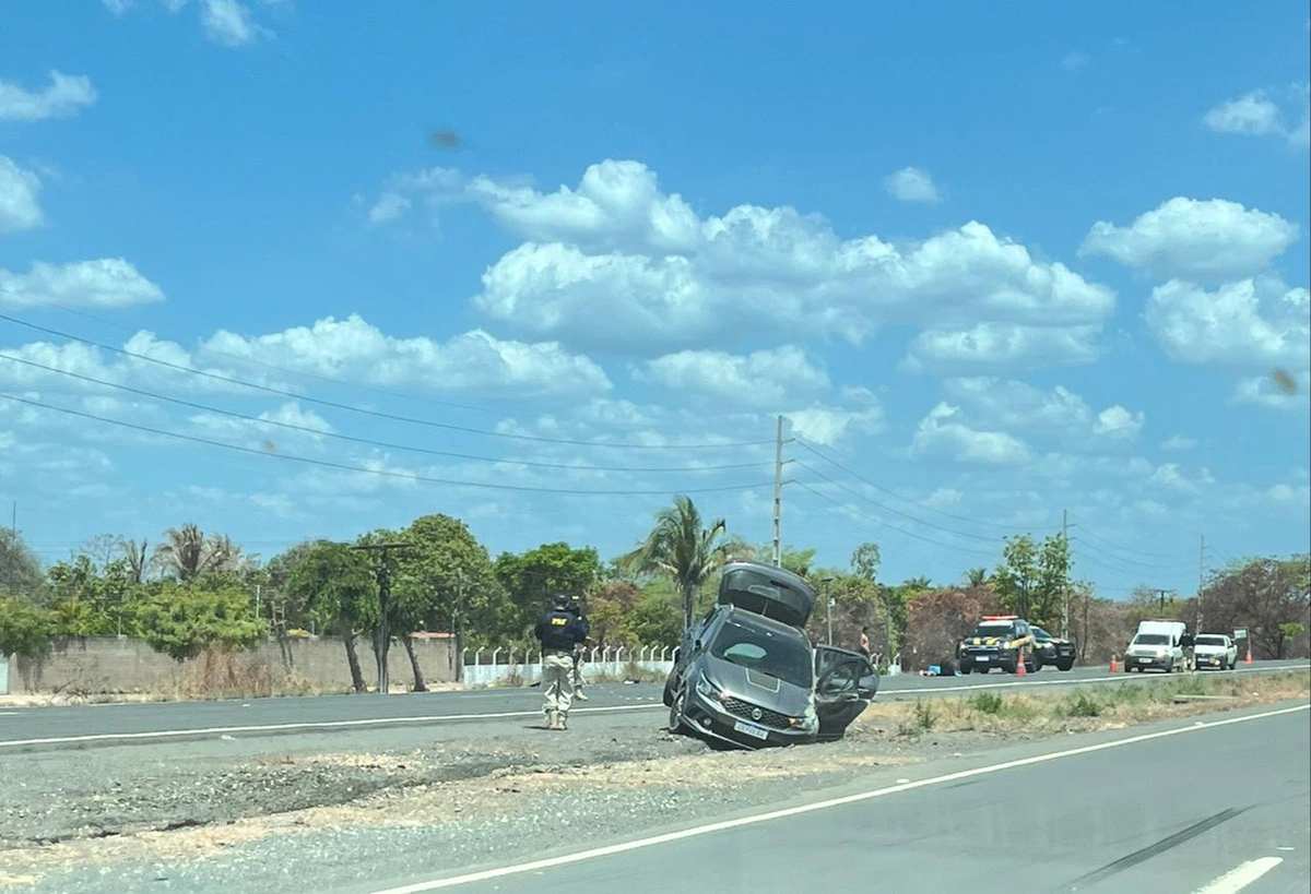 Motociclista invade a contramão e morre após acidente na BR 316