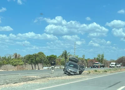 Motociclista invade a contramão e morre após acidente na BR 316