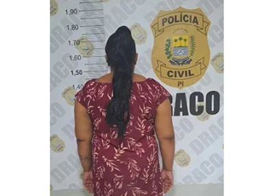 Mulher é presa