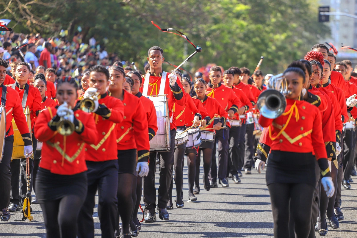 O desfile ocorreu na Avenida Marechal Castelo Branco