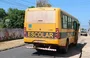 Ônibus escolar envolvido no acidente
