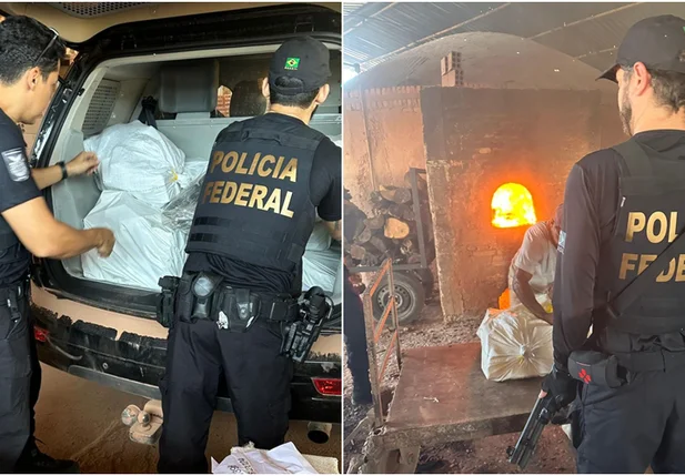 PF incinera mais de uma tonelada de drogas no Piauí