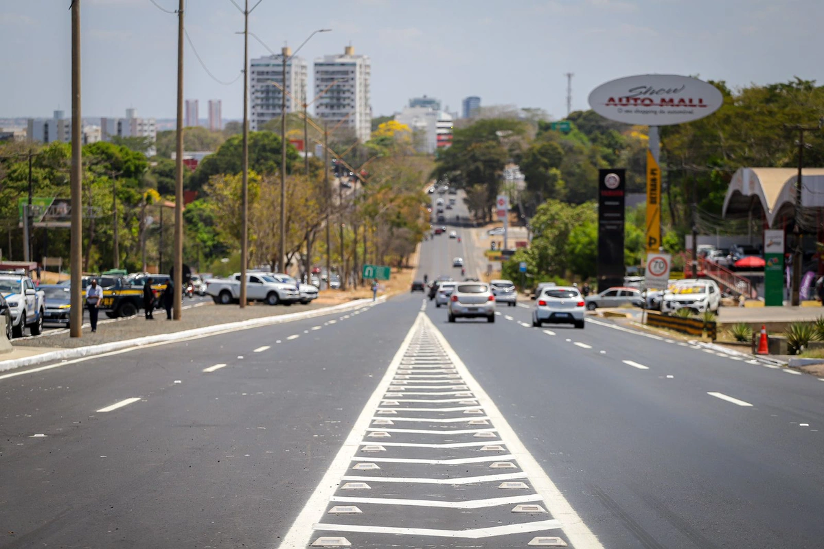 Rebaixamento da Avenida João XXIII em Teresina